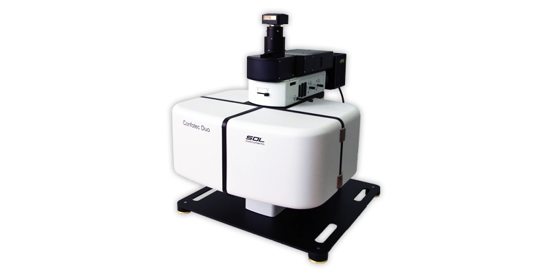 Двухлазерный компактный микроскоп Confotec Duo
