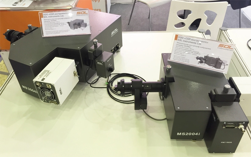 Монохроматоры-спектрографы MS3504i и MS2004i производства СОЛ инструментс